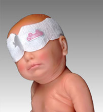 Neonatal Phototherapy Protection Eye Mask